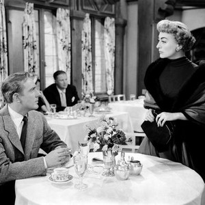 TORCH SONG, from left: Michael Wilding, Joan Crawford, 1953
