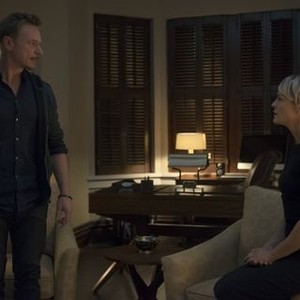 House of Cards, Ben Daniels (L), Robin Wright (R), 'Chapter 22', Season 2, Ep. #9, 02/14/2014, ©NETFLIX