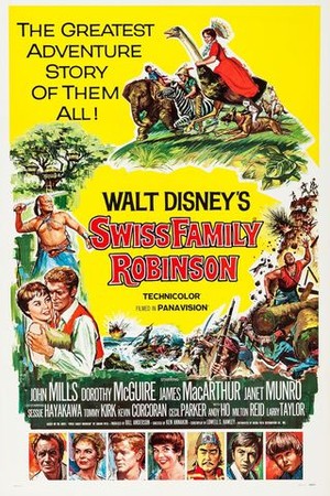 Swiss Family Robinson poster