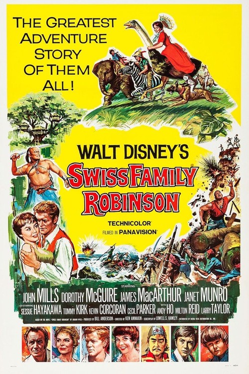 Swiss Family Robinson poster
