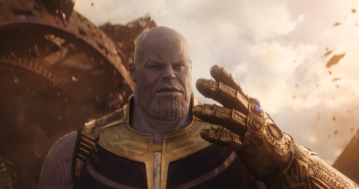 Thanos berambisi untuk membuat semesta sejahtera dengan cara memusnahkan setengah dari populasinya dengan kekuatan enam infinity stone.