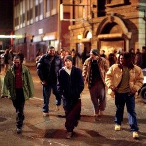 8 MILE, De'Angelo Wilson, Omar Miller, Eminem, Evan Jones, Mekhi Phifer, 2002, (c) Universal