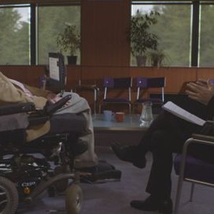 Last Week Tonight With John Oliver, Stephen Hawking (L), John Oliver (R), 'Stephen Hawking', Season 1, Ep. #7, 06/15/2014, ©HBO