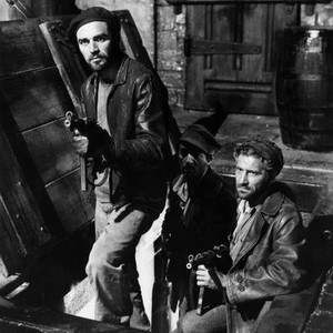 OPERATION SECRET, Steve Cochran (left), Eddie Foster (center), 1952