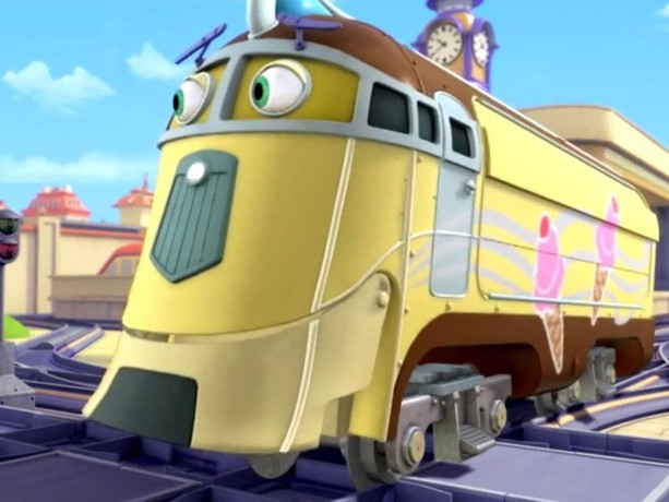 Chuggington ice shop cream train