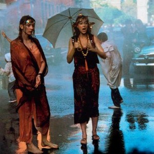 FOUR FRIENDS, Jodi Thelen (umbrella), 1981, © Filmways