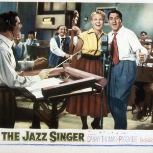 THE JAZZ SINGER, Peggy Lee, Danny Thomas, 1952