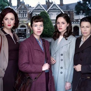 Rachael Stirling, Anna Maxwell Martin, Sophie Rundle and Julie Graham (from left)