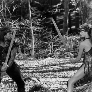 RED SONJA, Arnold Schwarzenegger, Brigitte Nielsen, 1985