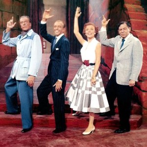 THE BAND WAGON, Jack Buchanan, Fred Astaire, Nanette Fabray, Oscar Levant, 1953