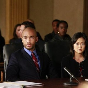 How To Get Away With Murder, Kendrick Sampson (L), Amy Okuda (R), 'It's Time to Move On', Season 2, Ep. #1, 09/24/2015, ©ABC