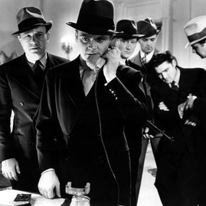 G-MEN, Robert Armstrong, James Cagney, Edward Pawley, 1935, on the telephone