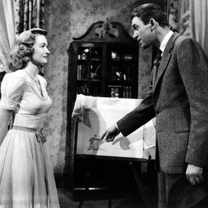 IT'S A WONDERFUL LIFE, Donna Reed, James Stewart, 1946