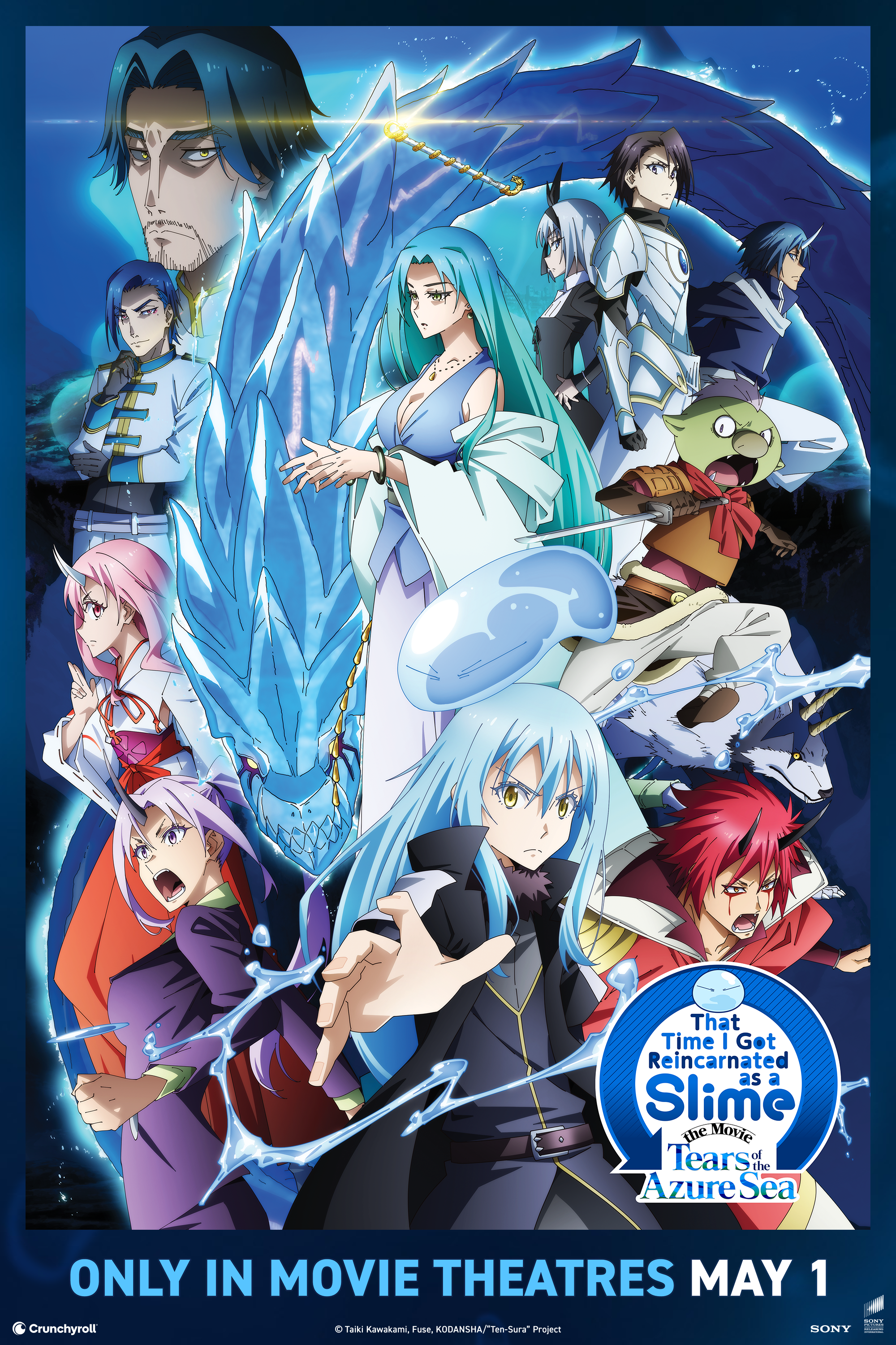 That Time I Got Reincarnated as a Slime the Movie: Tears of the Azure Sea backdrop