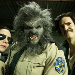 ANOTHER WOLFCOP, FROM LEFT, AMY MATYSIO, LEO FAFARD, JONATHAN CHERRY, 2017. ©PARADE DECK FILMS