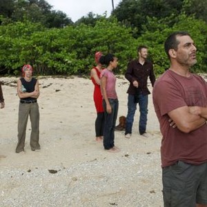 Survivor, Denise Stapley (L), Jeff Kent (C), Jonathan Penner (R), 'Got My Swag Back', Season 25: Philippines, Ep. #5, 10/17/2012, ©CBS