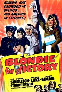 Poster for Blondie for Victory