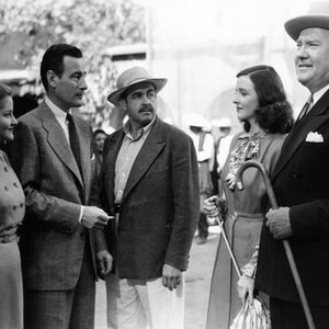 THE FALCON IN MEXICO, from left, Martha Vickers, Tom Conway, Nestor Paiva, Mona Maris, Emory Parnell, 1944