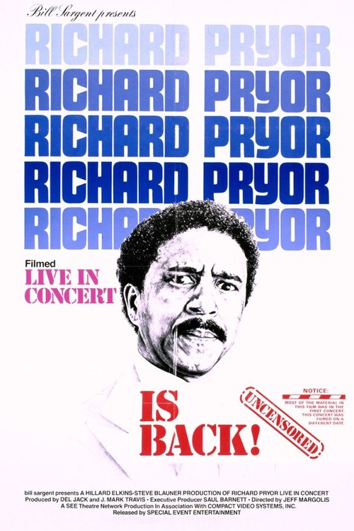 Richard Pryor: Live in Concert poster