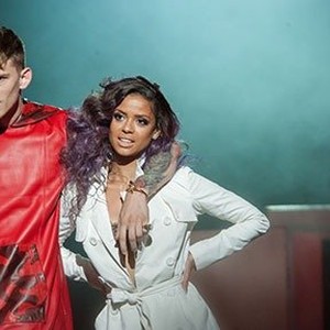 Machine Gun Kelly and Gugu Mbatha-Raw as Noni in "Beyond the Lights."