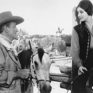THE COMANCHEROS, from left: John Wayne, Ina Balin, 1961, TM and Copyright (c) 20th Century-Fox Film Corp.  All Rights Reserved