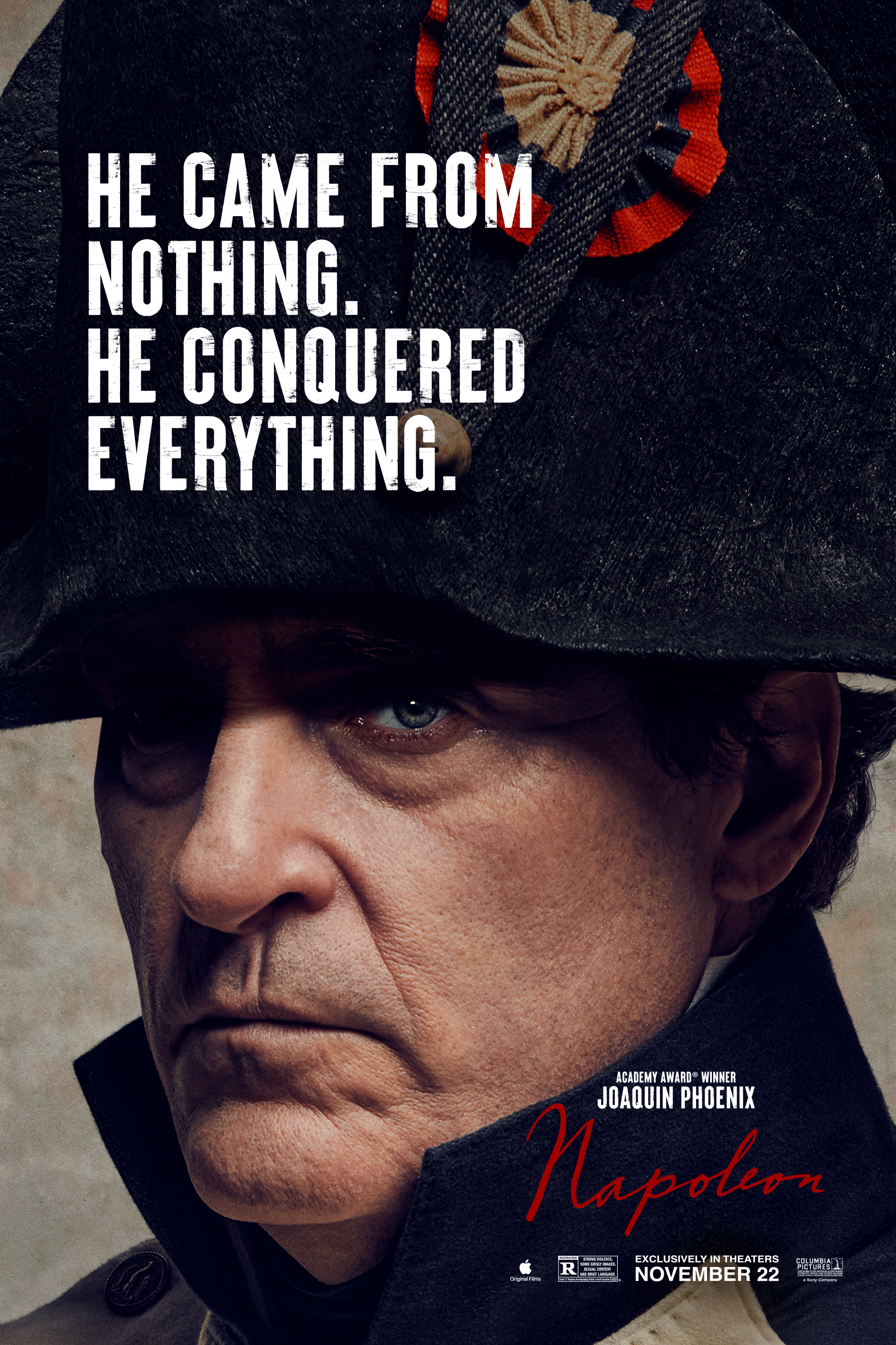 Napoleon — Official Trailer, Thanksgiving, Joaquin Phoenix, film trailer,  movie theater, Joaquin Phoenix stars in the first trailer for Ridley  Scott's #Napoleon - in theaters this Thanksgiving., By Rotten Tomatoes
