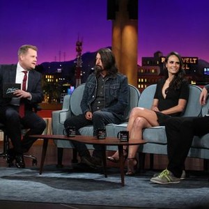 The Late Late Show With James Corden, Dave Grohl (L), Jordana Brewster (R), 03/23/2015, ©CBS