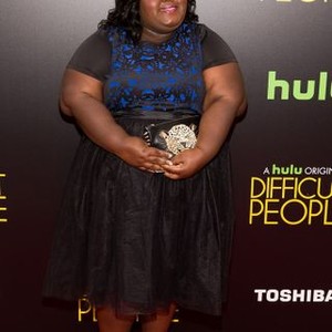 Gabourey Sidibe at arrivals for DIFFICULT PEOPLE Premiere on HULU, The School of Visual Arts (SVA) Theatre, New York, NY July 30, 2015. Photo By: Jason Smith/Everett Collection