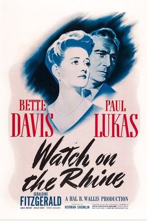Watch on the Rhine poster