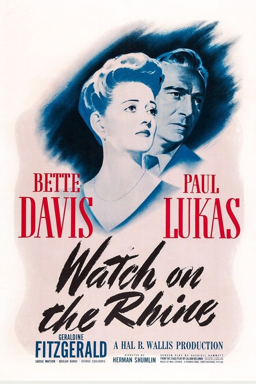 Watch on the Rhine poster