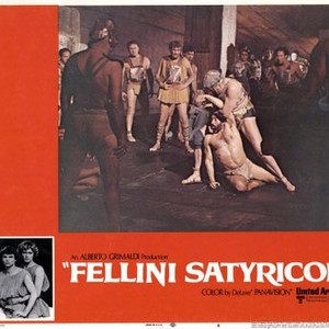 FELLINI SATYRICON, Hiram Keller, Martin Potter, 1969