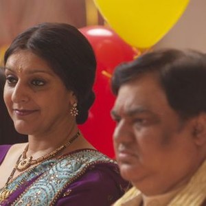 ALL IN GOOD TIME, from left: Meera Syal, Harish Patel, 2012.
