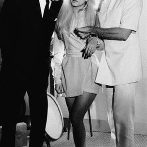 CANDY, from left, John Huston, Ewa Aulin, James Coburn, 1968