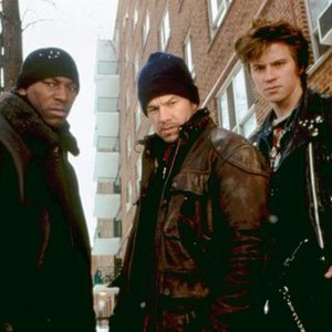 FOUR BROTHERS, Tyrese Gibson, Mark Wahlberg, Garrett Hedlund, 2005, (c) Paramount