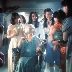 HOUSE, (aka HAUSU), seated center: Yoko Minamida; standing from left: Kumiko Ohba, Masayo Miyako, Eriko Tanaka, Kimiko Ikegami, Ai Matsubara, Mieko Satoh, Miki Jinbo, 1977