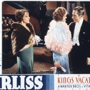 THE KING'S VACATION, Marjorie Gateson, Patricia Ellis, George Arliss, 1933