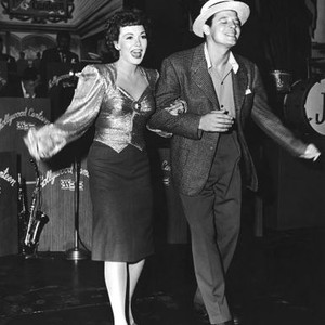 HOLLYWOOD CANTEEN, from left: Jane Wyman, Jack Carson, 1944