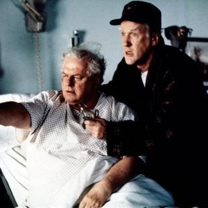 FAR NORTH, from left: Charles Durning, Donald Moffat, 1988. ©Alive Films