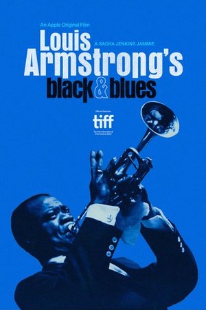 Louis Armstrong's Black & Blues poster