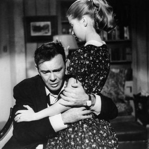 THE VAMPIRE, from  left, John Beal, Lydia Reed, 1957