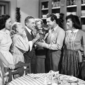 THAT MIDNIGHT KISS, Amparo Bellester, Mimi Aguglia, J. Carrol Naish, Marjorie Reynolds, Mario Lanza, Bridget Carr, 1949