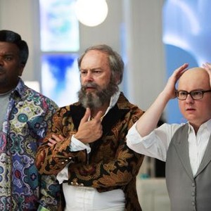 HOT TUB TIME MACHINE 2, from left: Craig Robinson, Rob Corddry, Clark Duke, 2015. ph: Steve Dietl/©Paramount Pictures