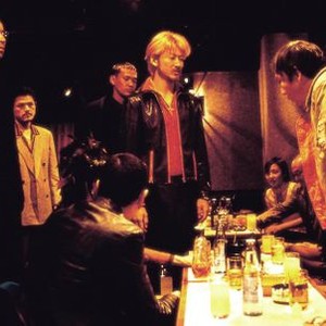 ICHI THE KILLER, Tadanobu Asano (blond hair, center), Shinya Tsukamoto, 2001, ©Media Blasters