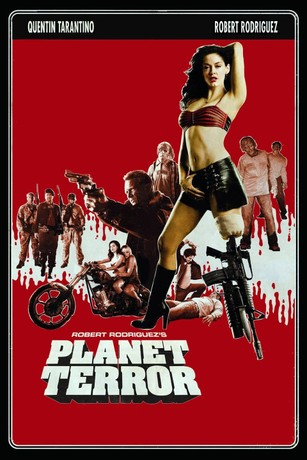 プラネットテラー　PLANET TERROR 2007 ポスター　インテリア PLANET TERROR POSTER ART | Planet terror poster art grindhou