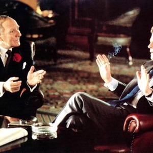 SCANDAL, from left: Leslie Phillips, John Hurt, 1989, © Miramax