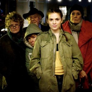 HOW ABOUT YOU, from left: Brenda Fricker, Joss Ackland (top), Imelda Staunton (hood), Hayley Atwell, Vanessa Redgrave, 2007. ©Strand Releasing
