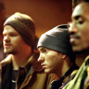 8 MILE, Omar Miller, Evan Jones, Eminem, De'Angelo Wilson, 2002, (c) Universal