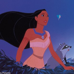 A scene from the film POCAHONTAS.