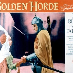 THE GOLDEN HORDE, Ann Blyth, David Farrar, 1951