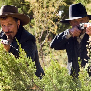 Viggo Mortensen as Everett Hitch and Ed Harris as Virgil Cole in "Appaloosa." photo 5